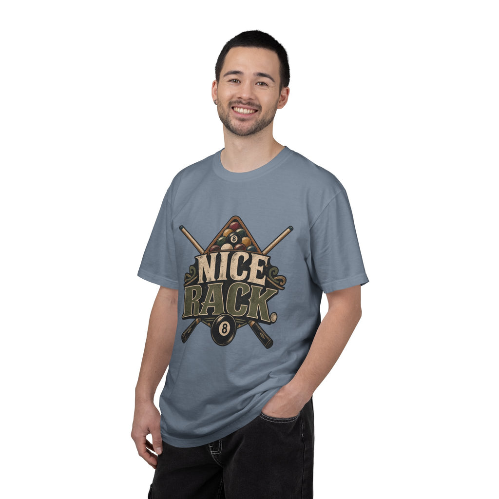 Nice Rack | Funny Retro Pool & Billiards T-Shirt