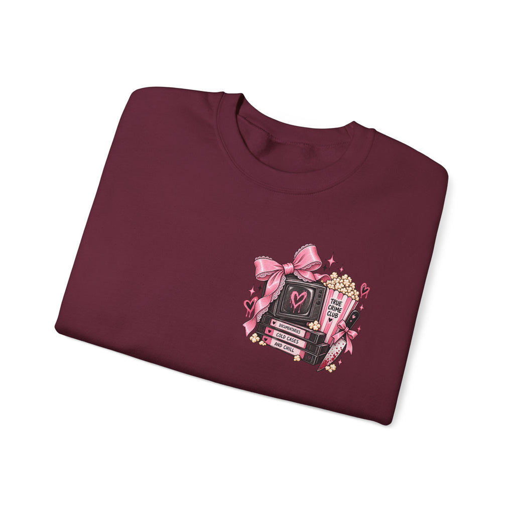 Serial Killer Documentaries and Chill Coquette Crewneck