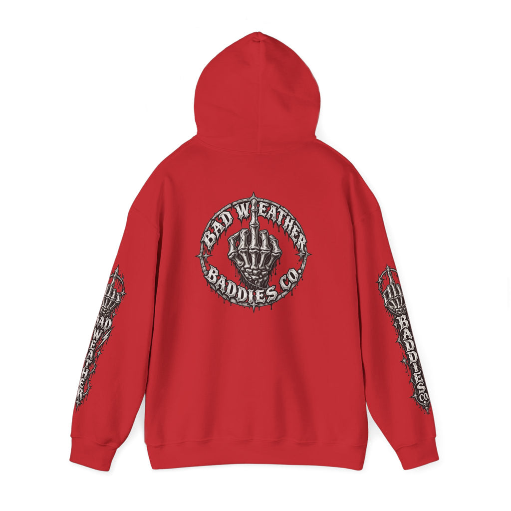 Have a Nice Day Gothic Sleeve Hoodie