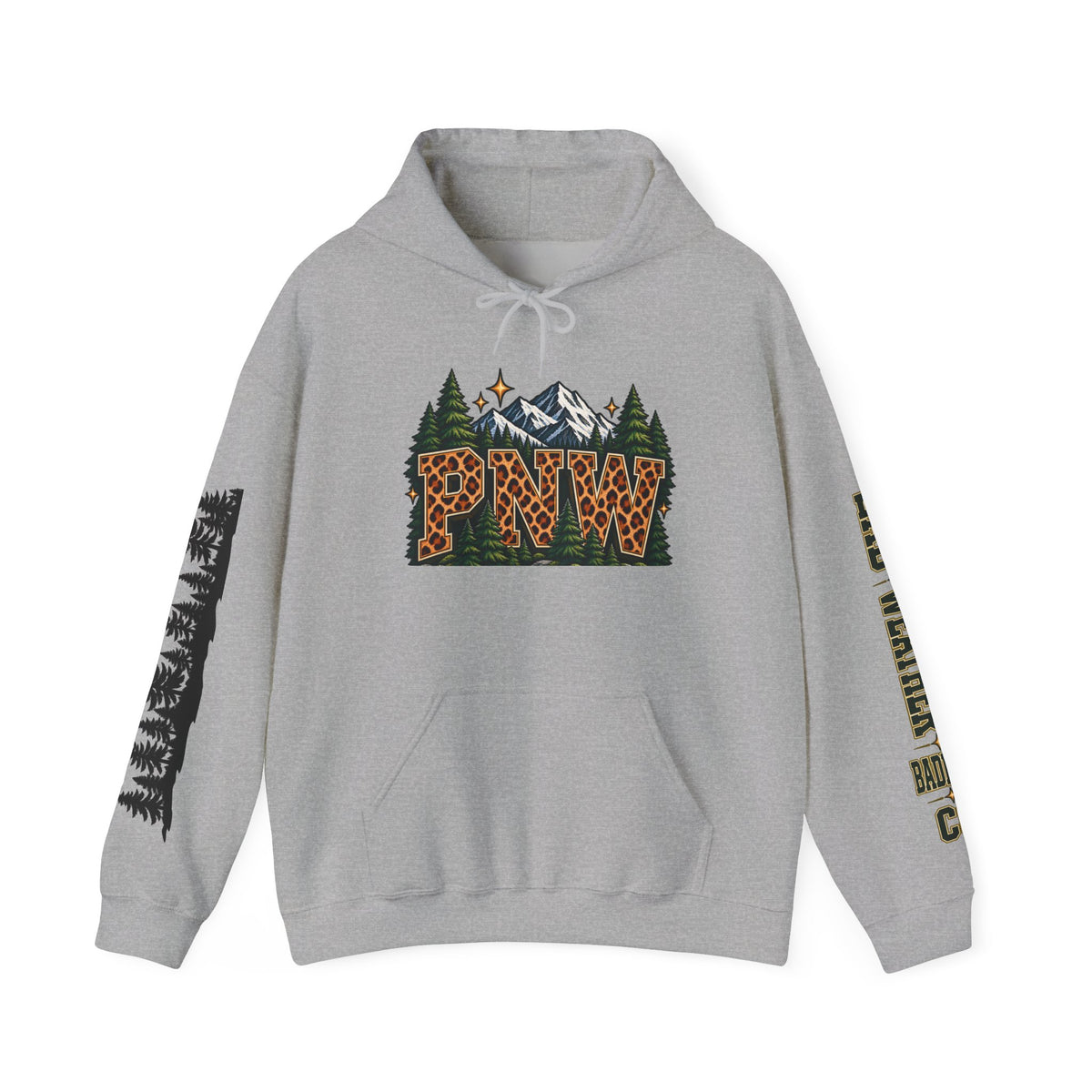 PNW Leopard Mountain Hoodie