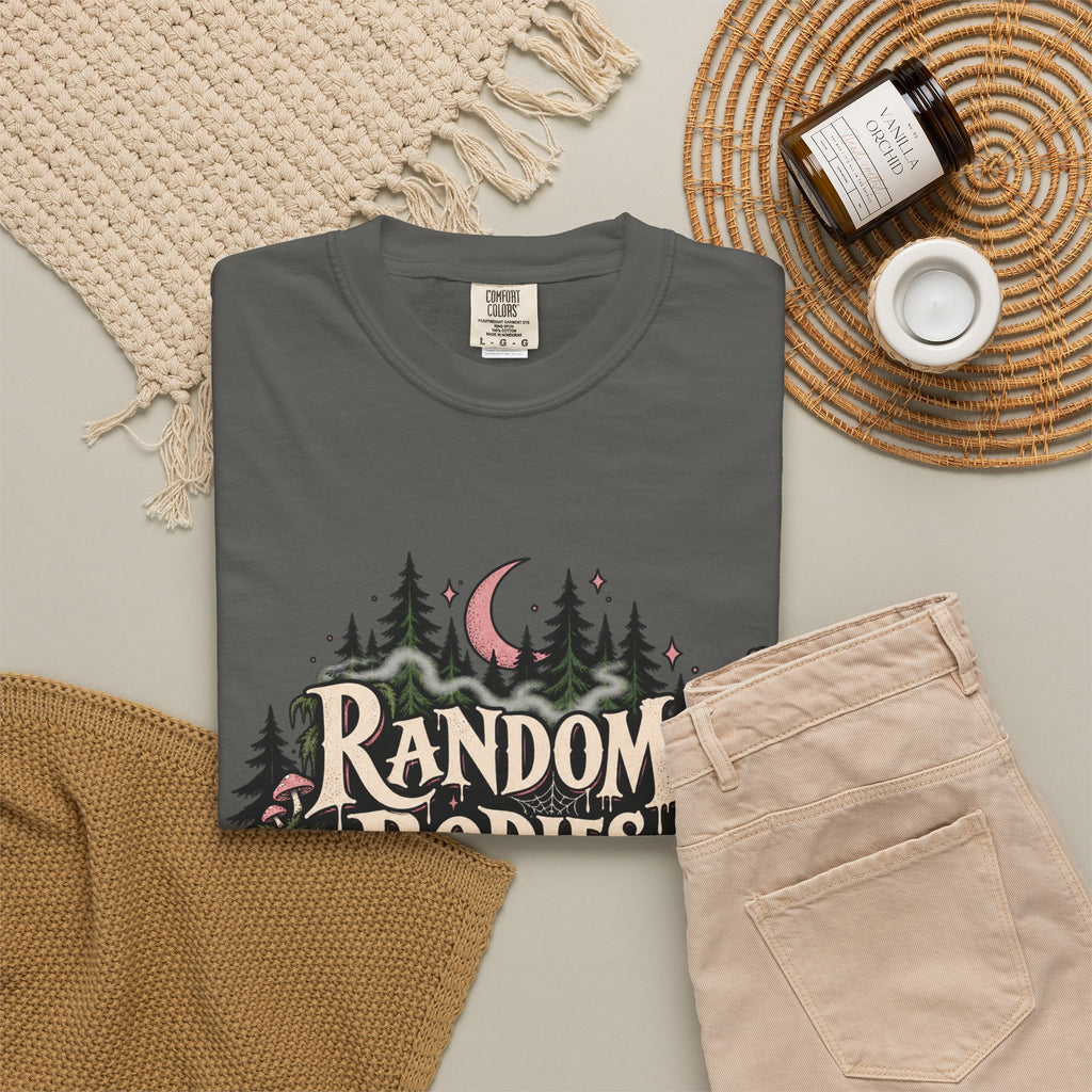Random Bodies Lying Around Graphic T-Shirt — Dark Humor Halloween Tee