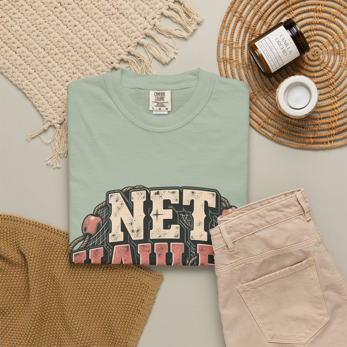 Net Hauler — Strong Back, Bad Ideas Tee