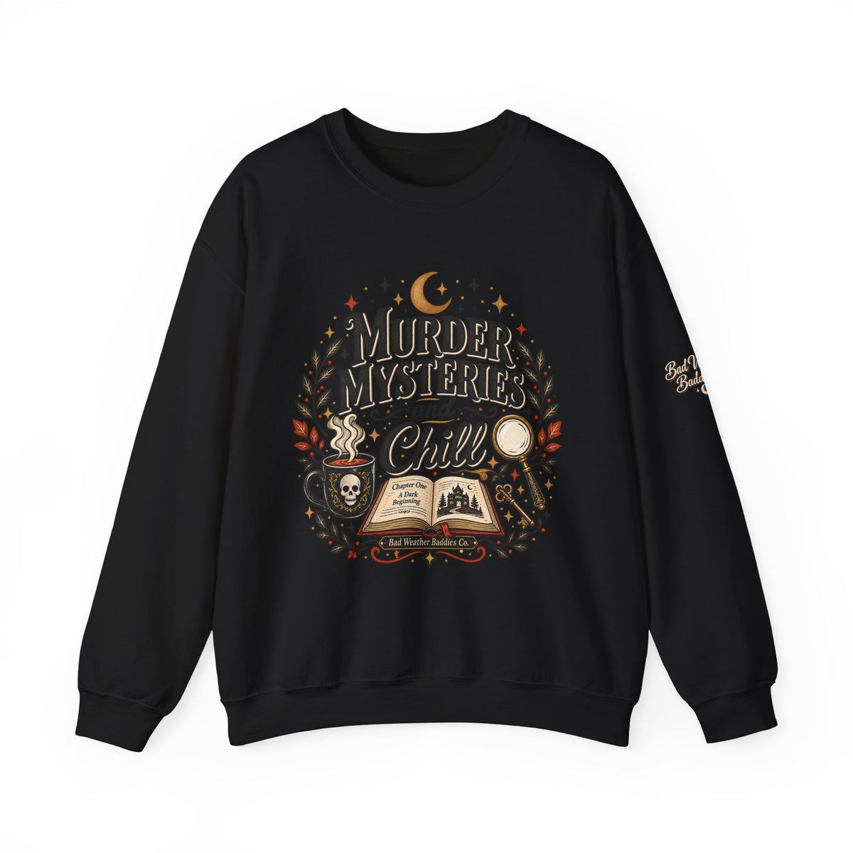 Murder Mysteries & Chill Crewneck Sweatshirt