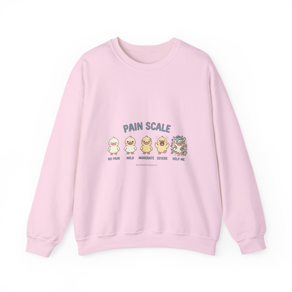Funny Pain Scale Sweatshirt | Nurse & Healthcare Humor Crewneck