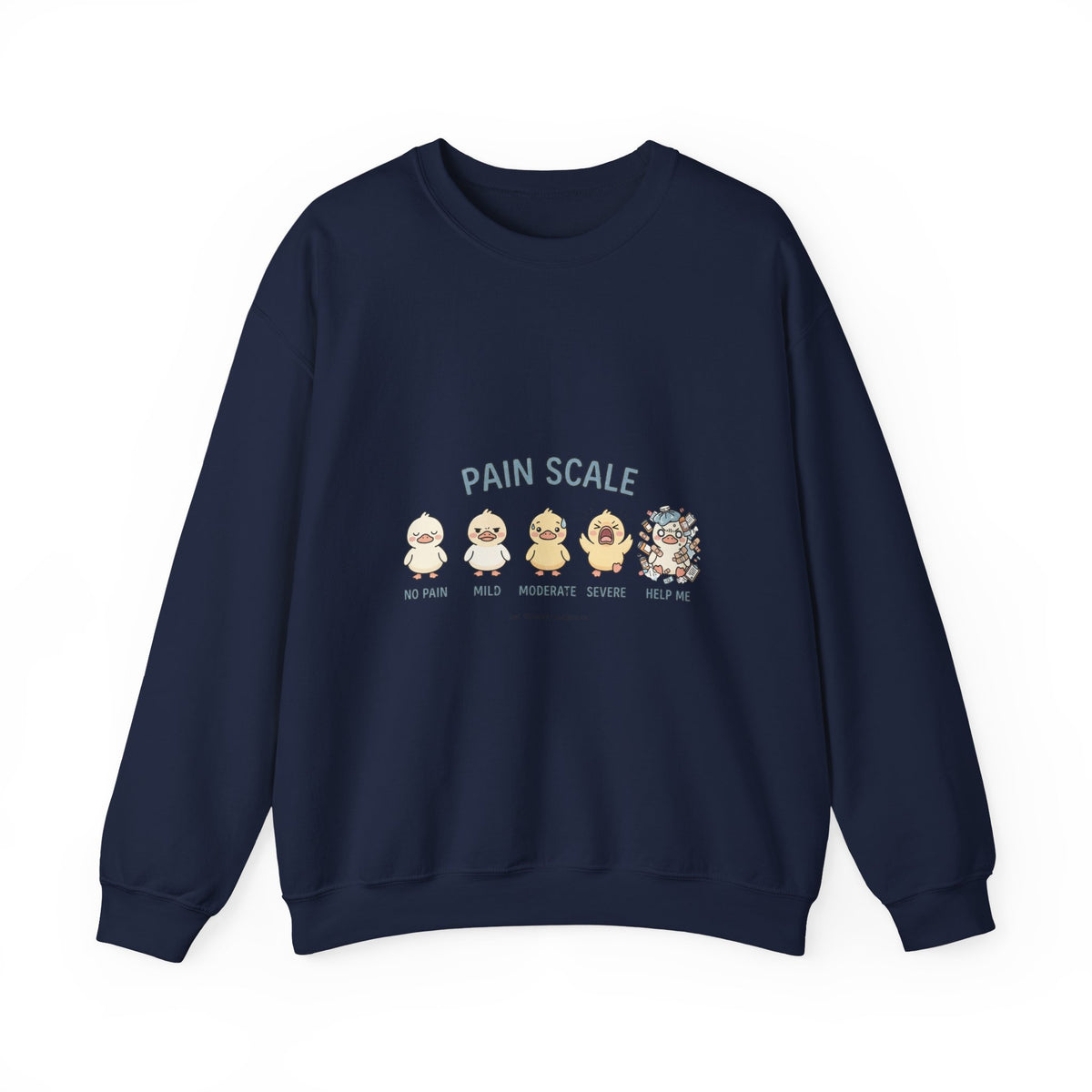 Funny Pain Scale Sweatshirt | Nurse & Healthcare Humor Crewneck