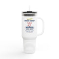 Funny HIPAA Tumbler 20oz | Healthcare Worker Gift | Nurse & Medical Assistant Cup | HIPAA Humor Travel Mug Insulated Travel Mug, 40oz