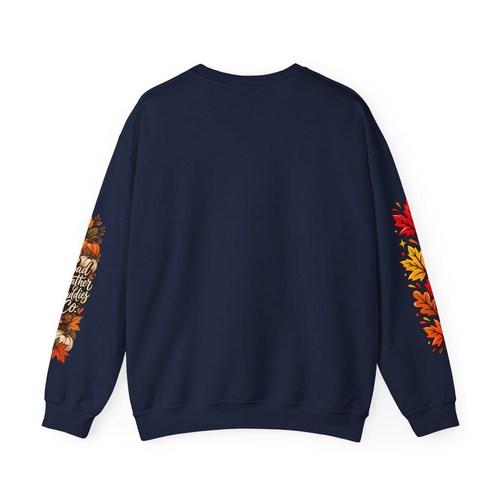 Gobble Till You Wobble Thanksgiving Turkey Unisex Crewneck Sweatshirt