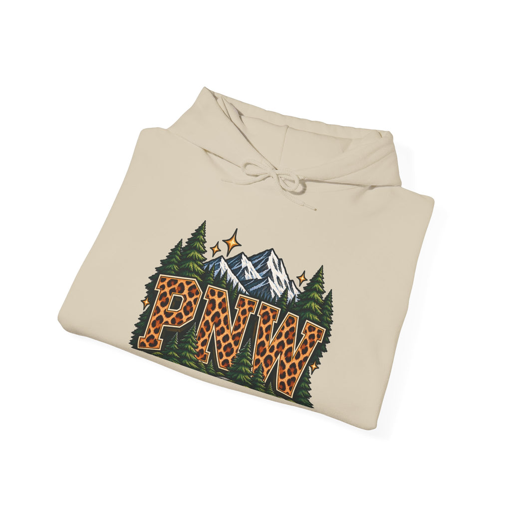 PNW Leopard Mountain Hoodie