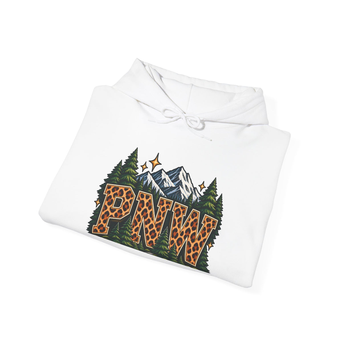 PNW Leopard Mountain Hoodie