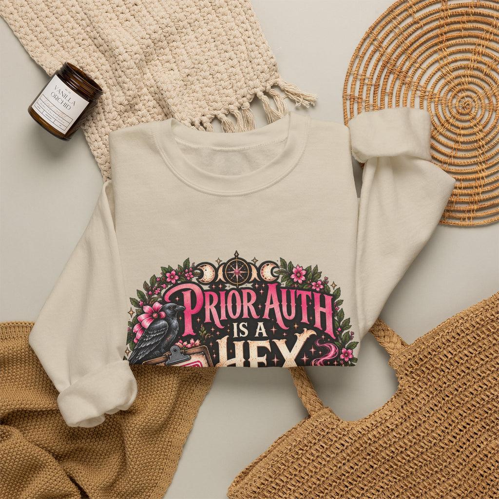 Prior Auth Is a Hex Crewneck Sweatshirt