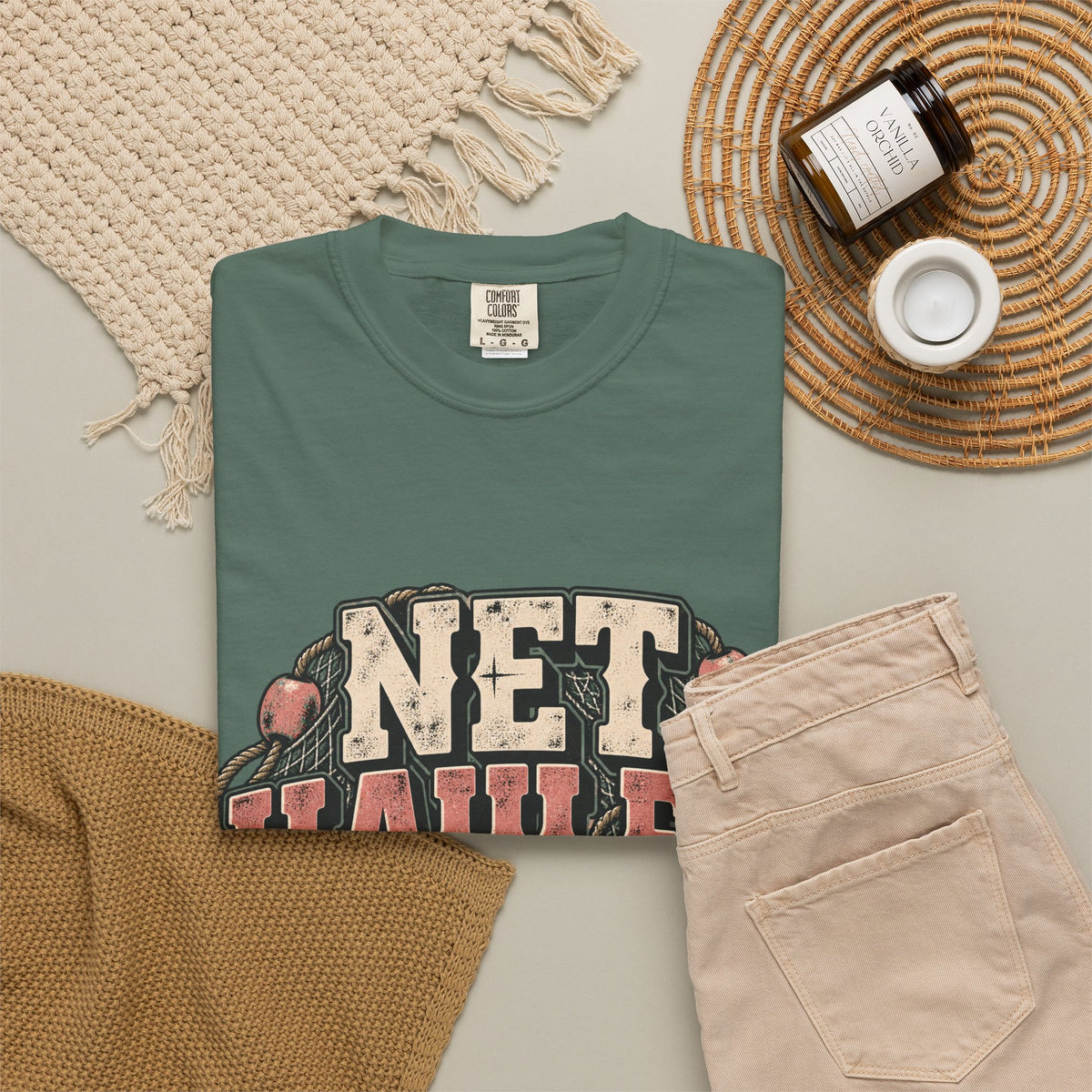 Net Hauler — Strong Back, Bad Ideas Tee