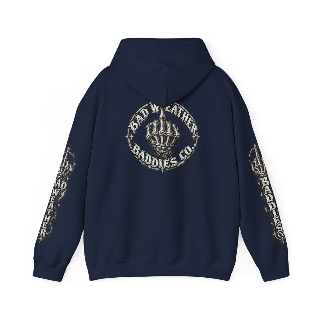 Have a Nice Day Gothic Sleeve Hoodie