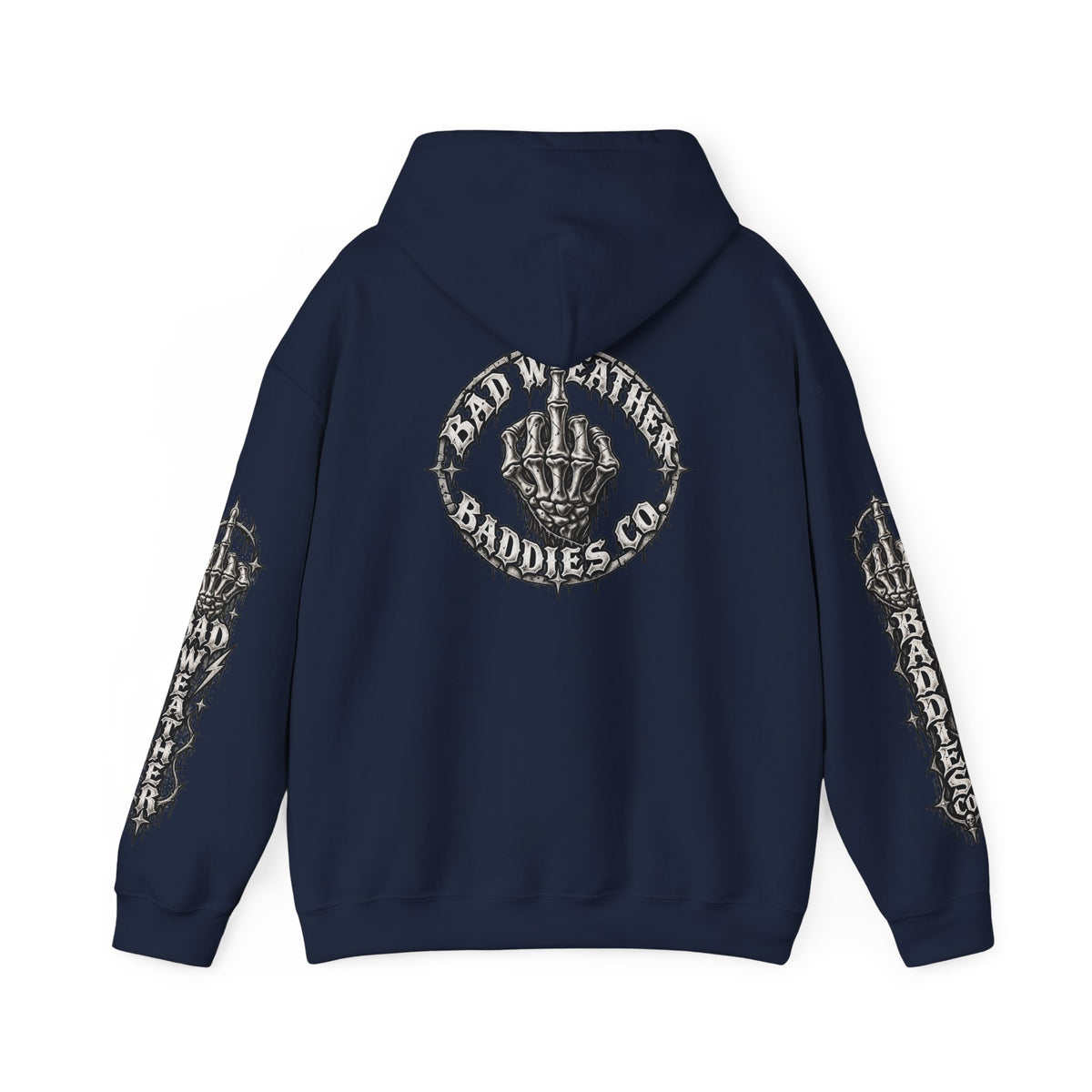 Have a Nice Day Gothic Sleeve Hoodie