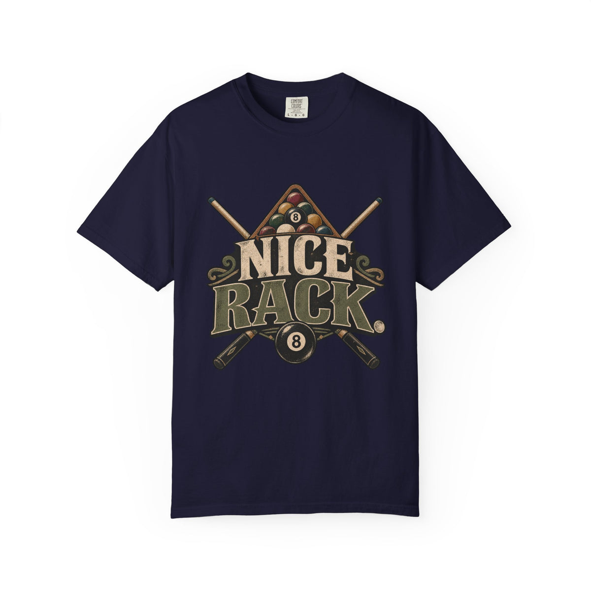 Nice Rack | Funny Retro Pool & Billiards T-Shirt