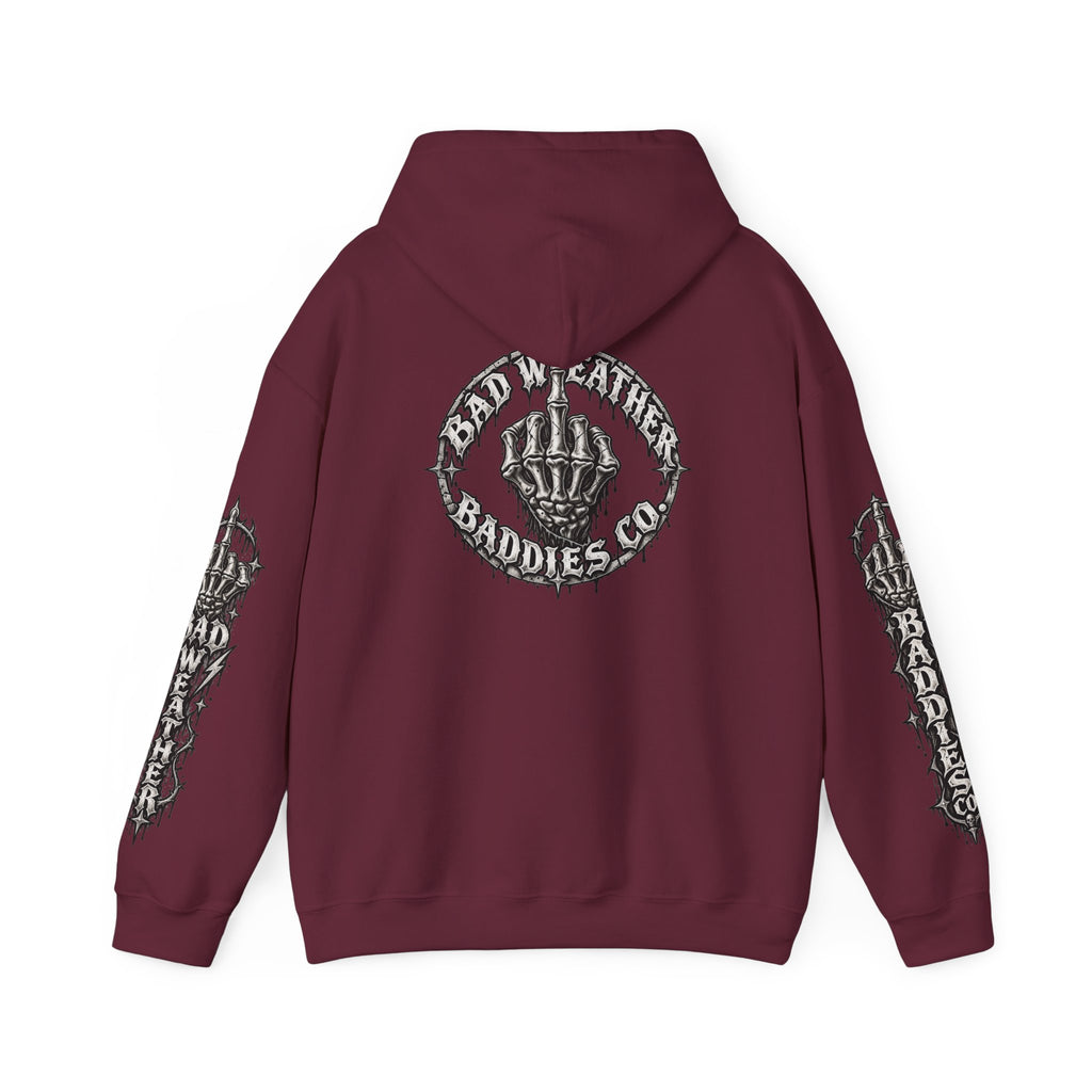 Have a Nice Day Gothic Sleeve Hoodie