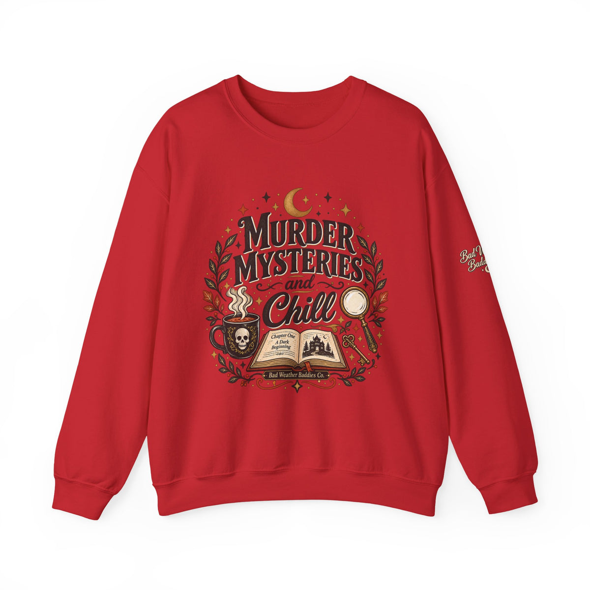 Murder Mysteries & Chill Crewneck Sweatshirt