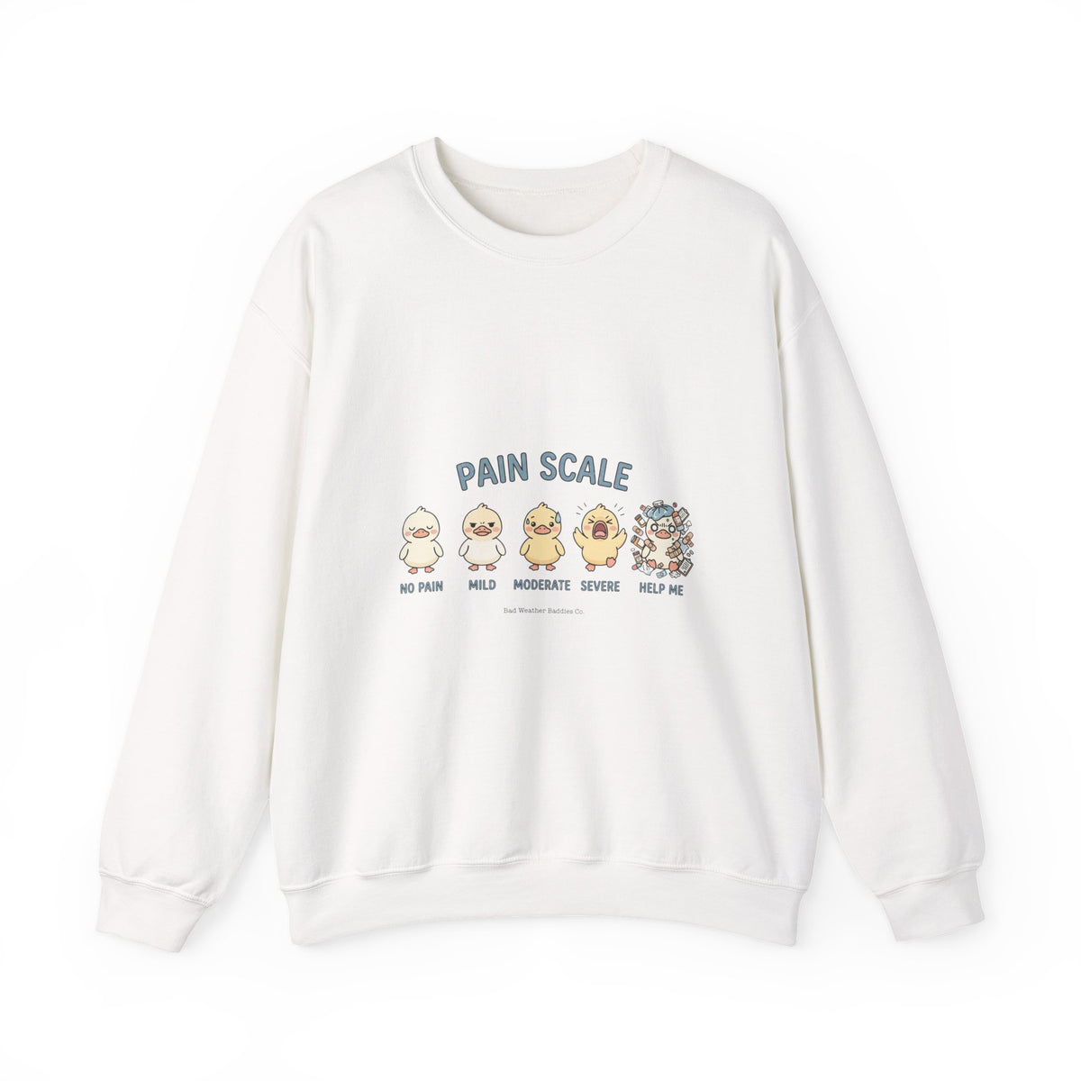 Funny Pain Scale Sweatshirt | Nurse & Healthcare Humor Crewneck