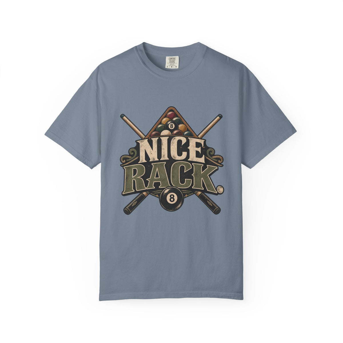 Nice Rack | Funny Retro Pool & Billiards T-Shirt