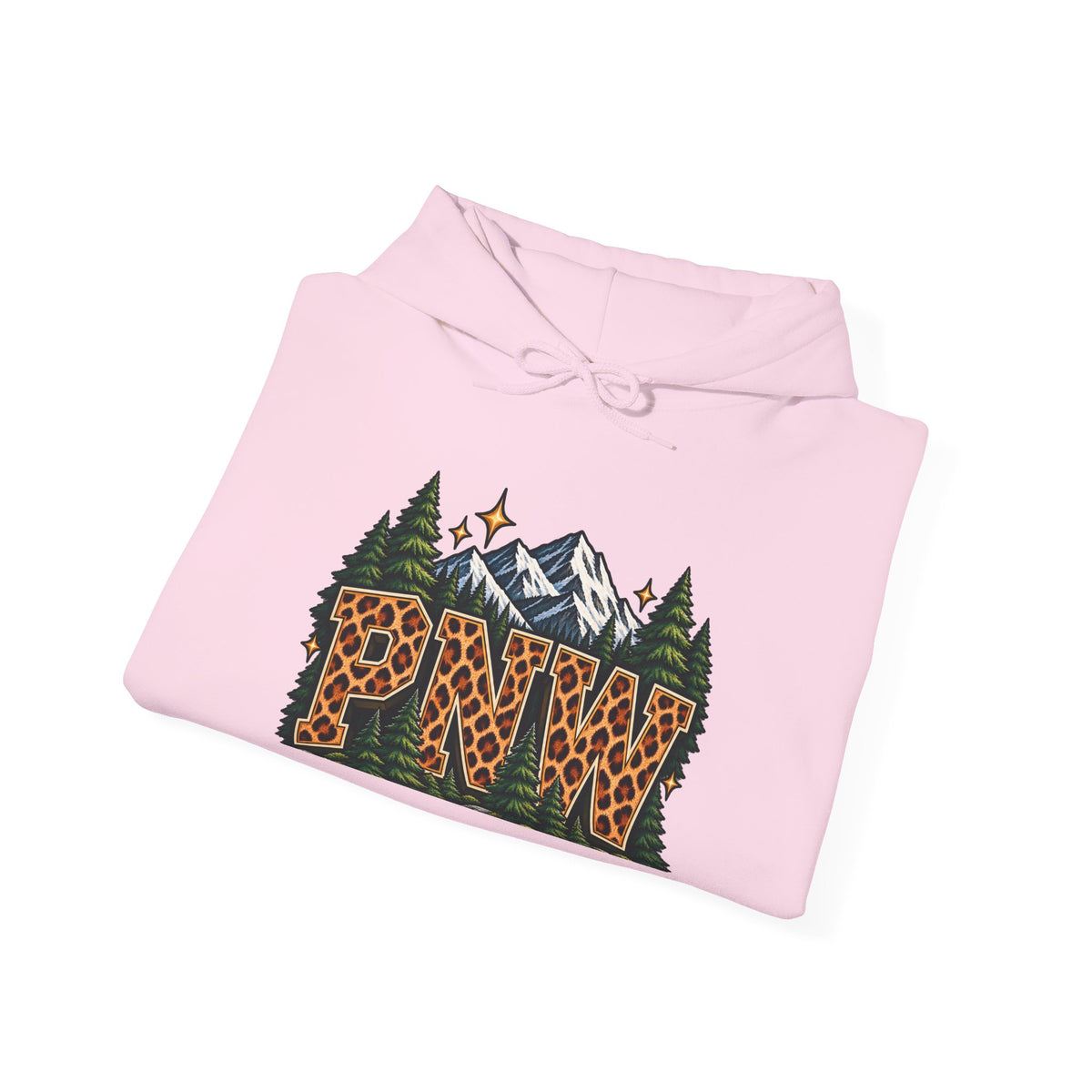 PNW Leopard Mountain Hoodie