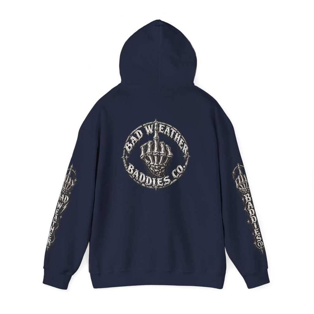 Have a Nice Day Gothic Sleeve Hoodie