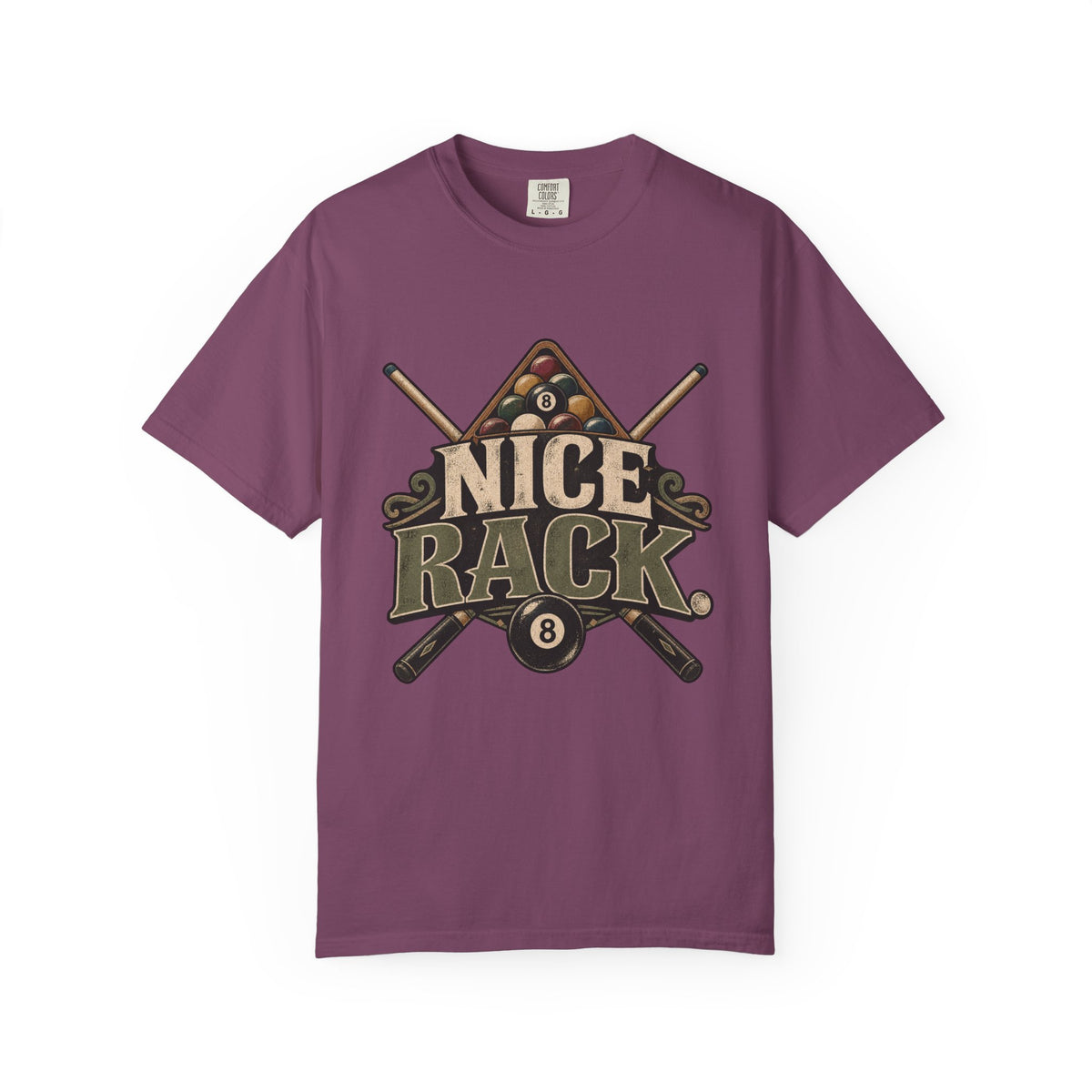 Nice Rack | Funny Retro Pool & Billiards T-Shirt