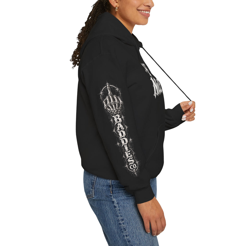 Have a Nice Day Gothic Sleeve Hoodie
