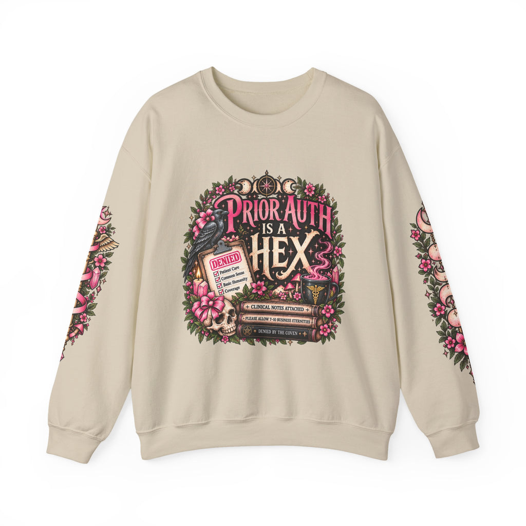 Prior Auth Is a Hex Crewneck Sweatshirt