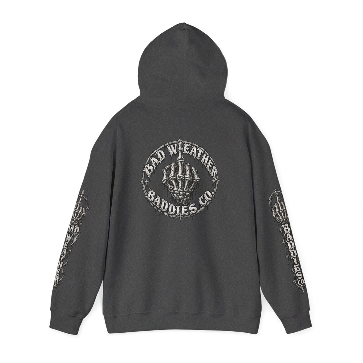 Have a Nice Day Gothic Sleeve Hoodie