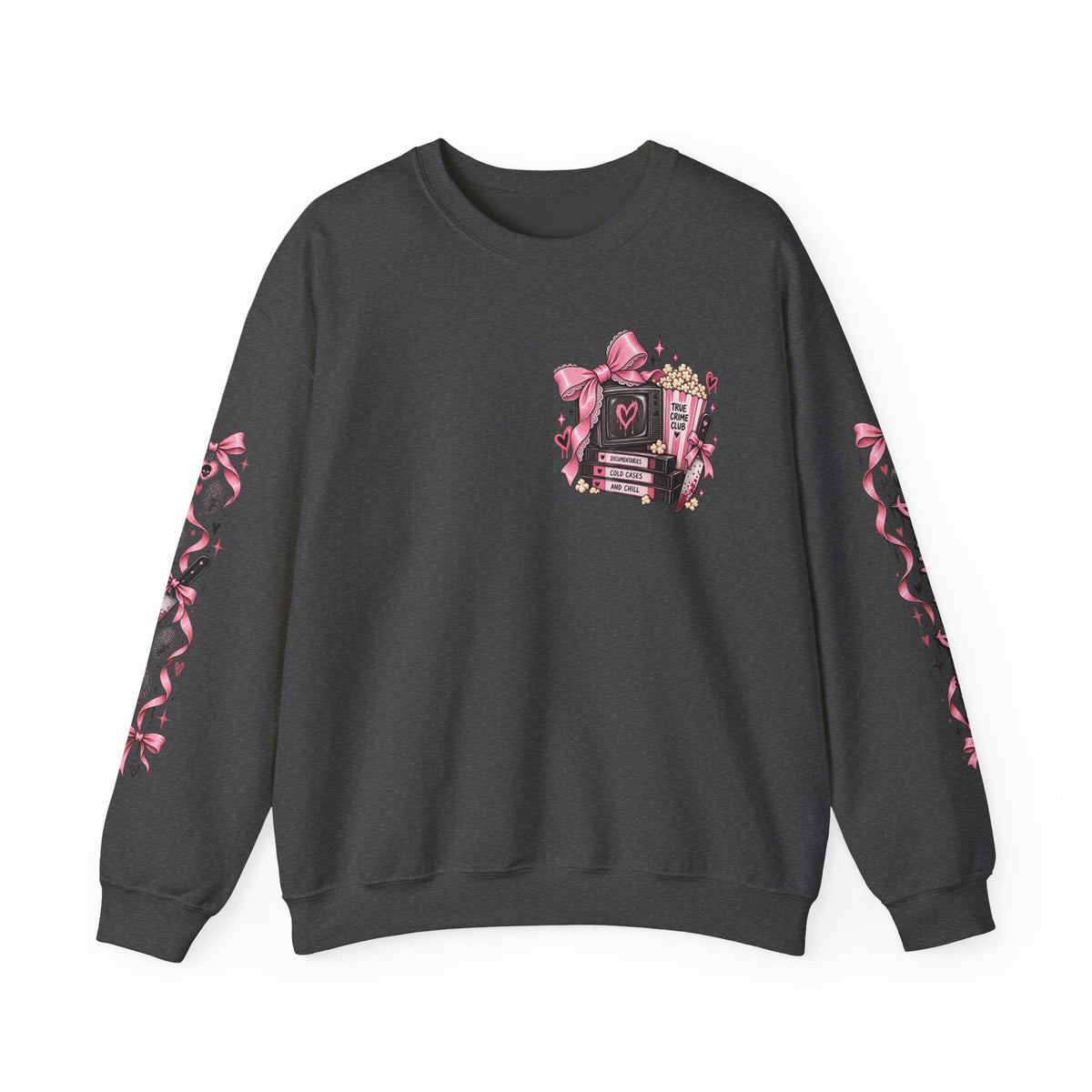 Serial Killer Documentaries and Chill Coquette Crewneck