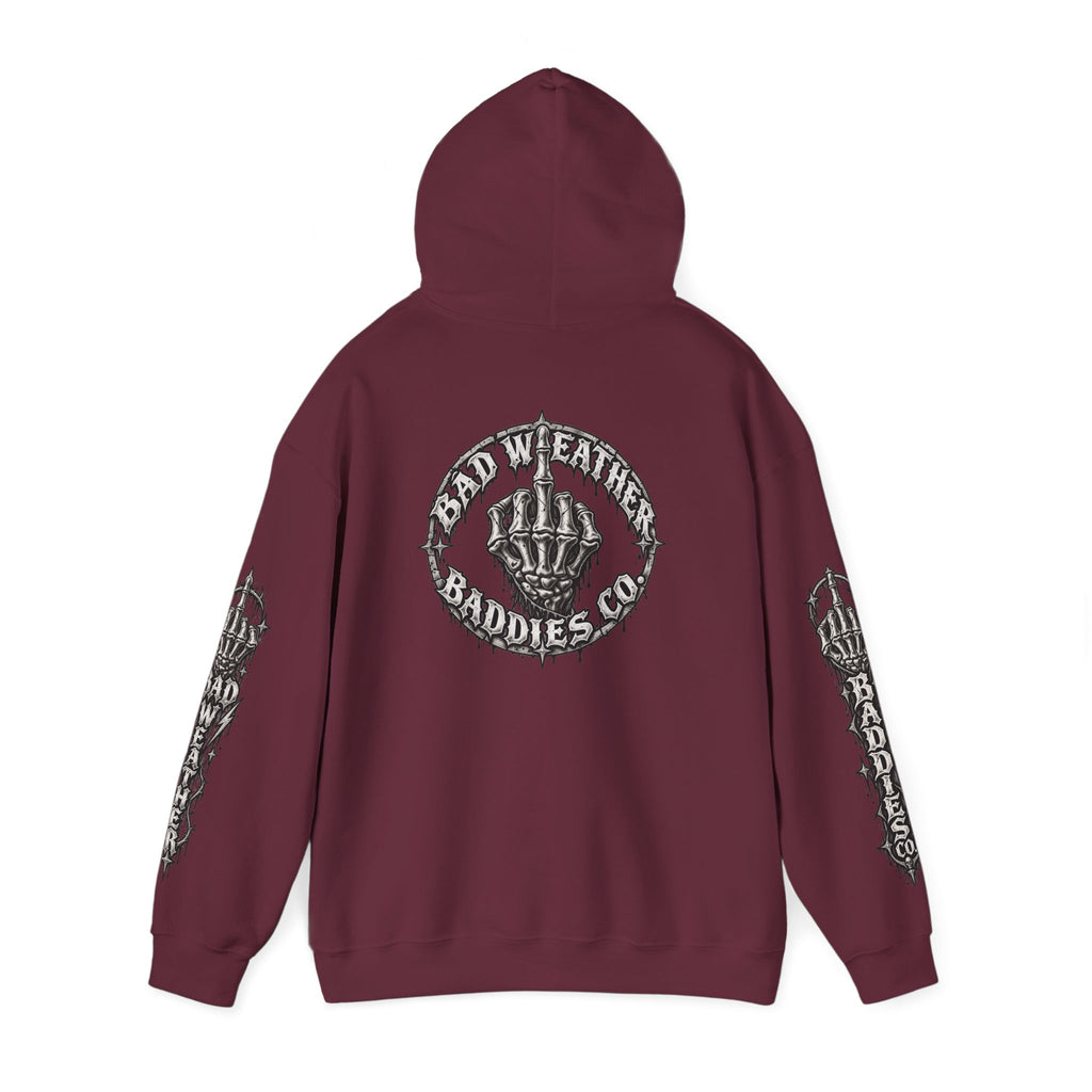 Have a Nice Day Gothic Sleeve Hoodie