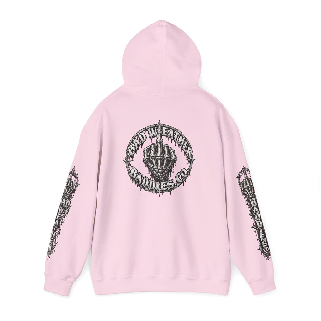 Have a Nice Day Gothic Sleeve Hoodie