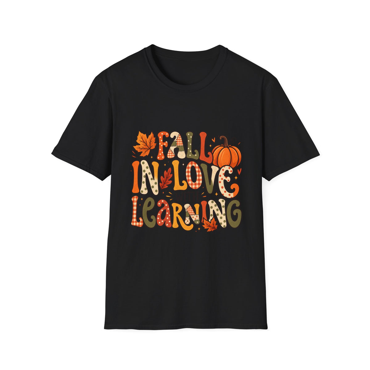 Fall In Love With Learning Teacher T Shirt Classroom Gift For Educators