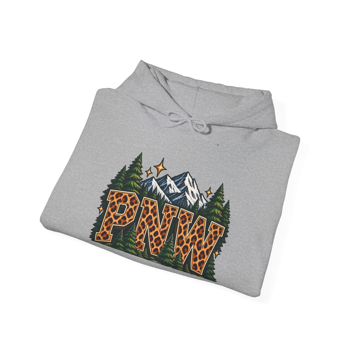 PNW Leopard Mountain Hoodie