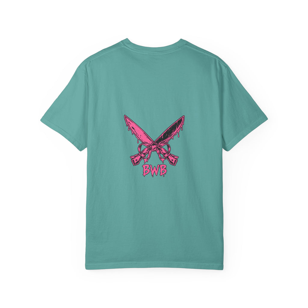 Random Bodies Lying Around Graphic T-Shirt — Dark Humor Halloween Tee