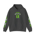 Hoodie - Out of 10 I’m a 12 Football Game Day Dad Hooded Sweatshirt