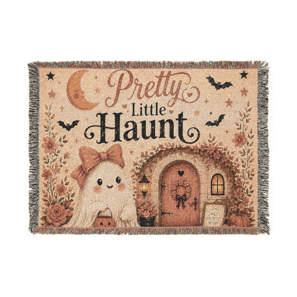 Pretty Little Haunt Woven Throw