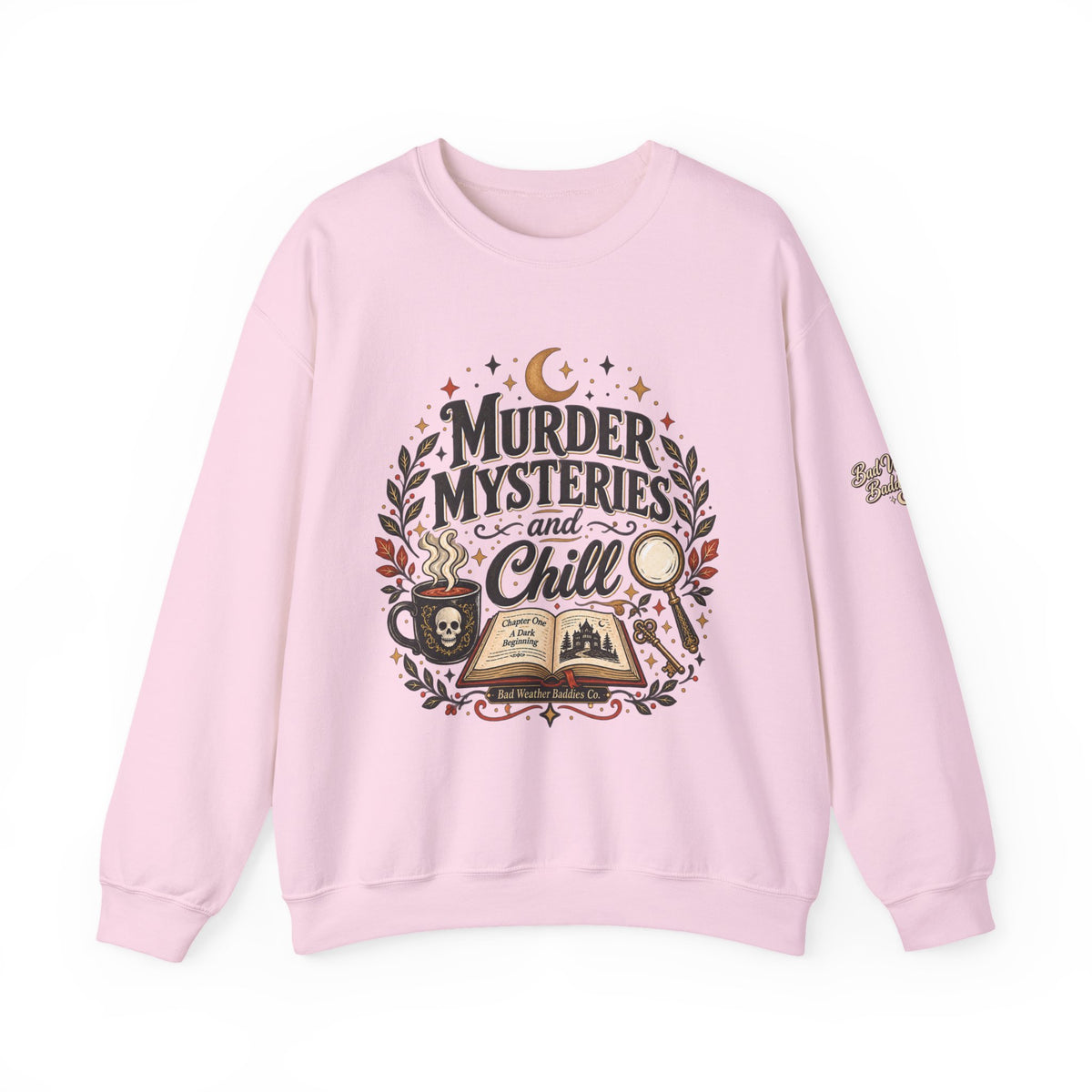 Murder Mysteries & Chill Crewneck Sweatshirt
