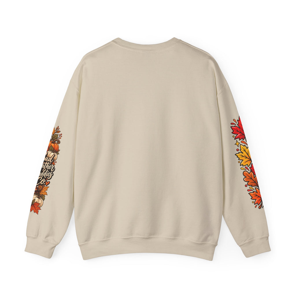 Gobble Till You Wobble Thanksgiving Turkey Unisex Crewneck Sweatshirt