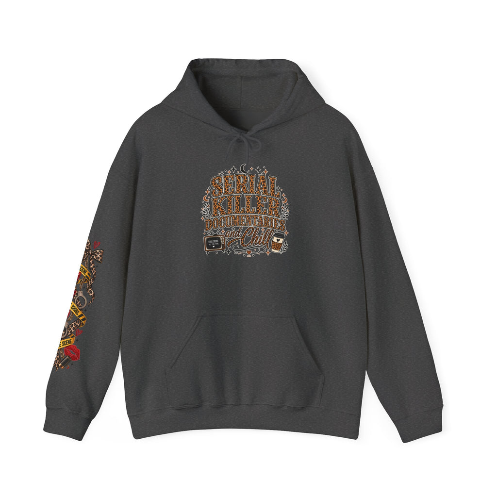 Serial Killer Documentaries and Chill Leopard Hoodie