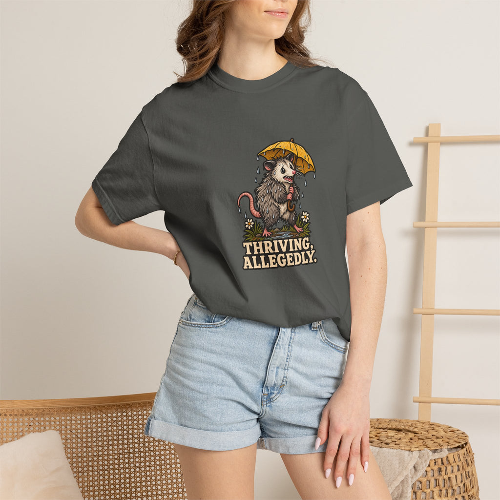 Thriving Allegedly Possum Tee