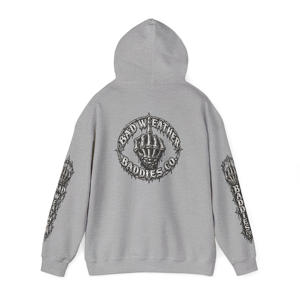 Have a Nice Day Gothic Sleeve Hoodie