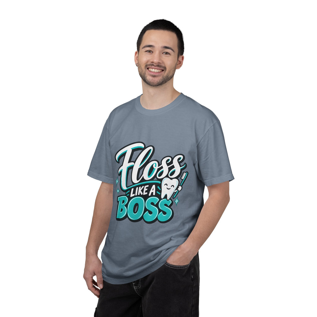 Floss Like a Boss Dental Tee – Cute Dentist, Hygienist & Dental Assistant Shirt
