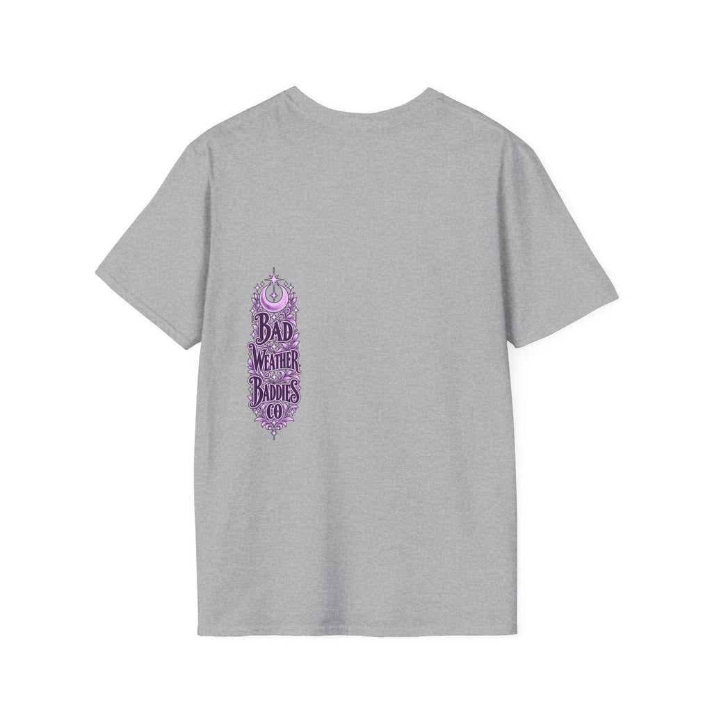 Spooky Mama Halloween Tee With Cute Ghosts Bats And Lavender Details