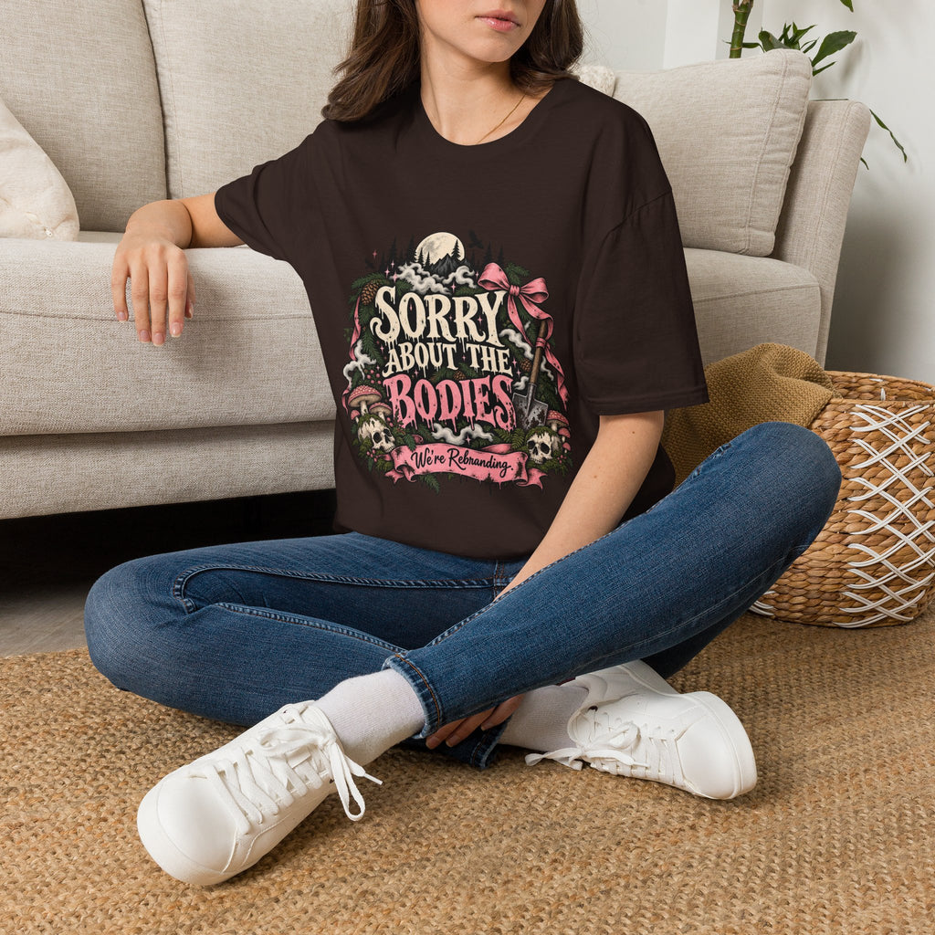 Sorry About the Bodies — We’re Rebranding