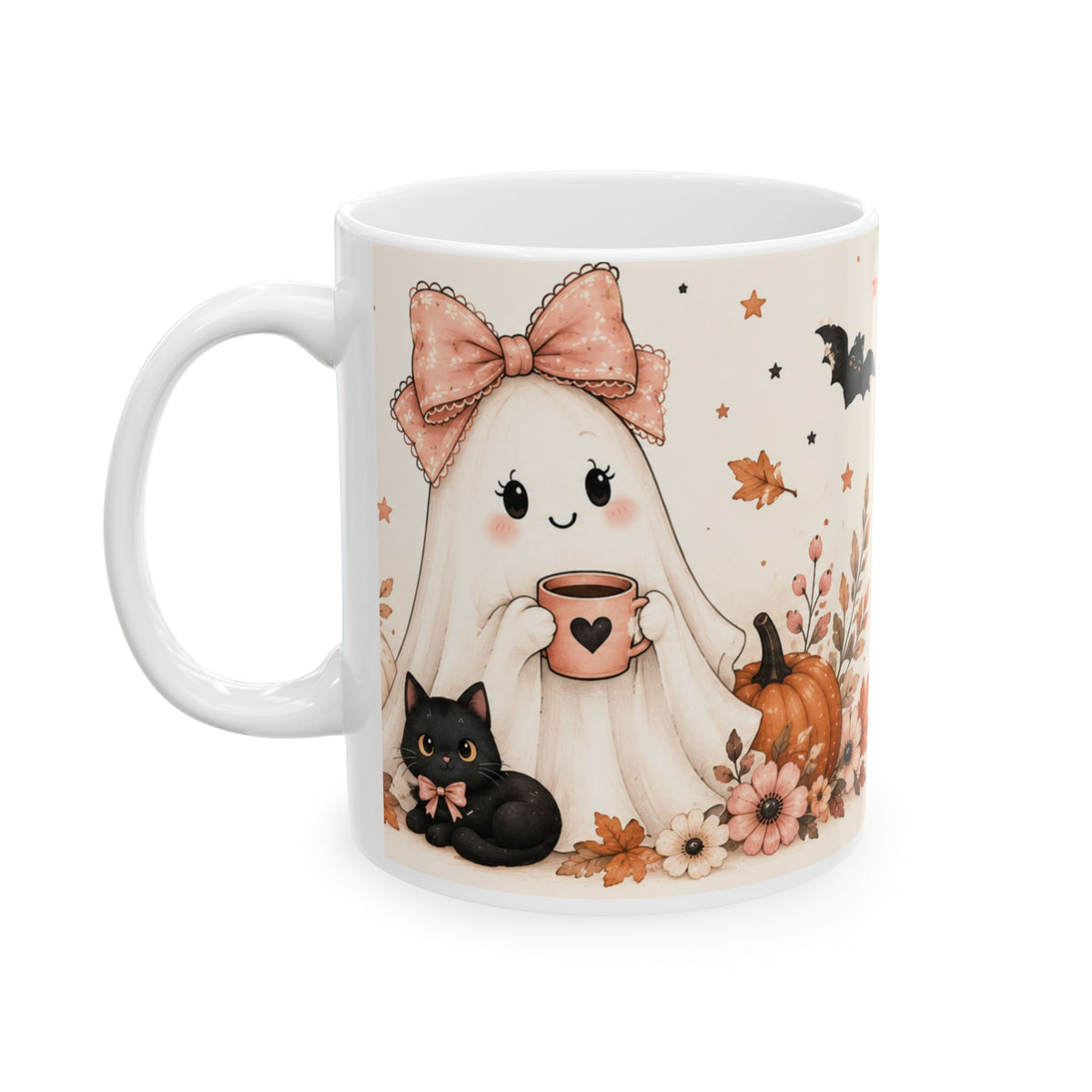 Boo Morning Ghost Mug