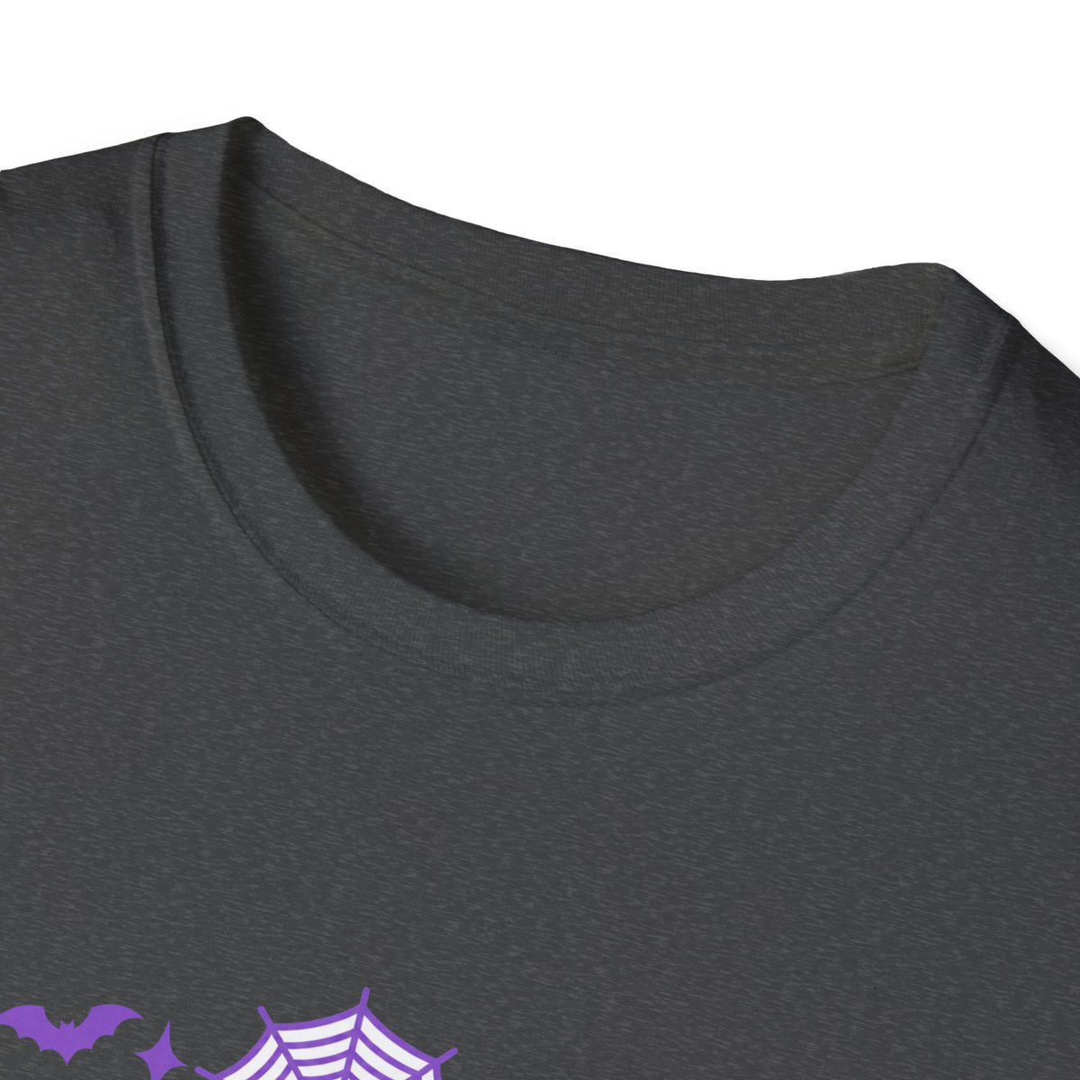 Spooky Mama Halloween Tee With Cute Ghosts Bats And Lavender Details