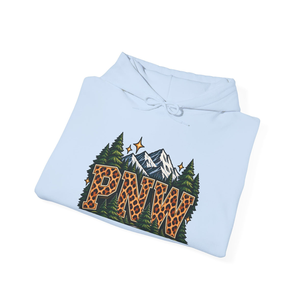 PNW Leopard Mountain Hoodie