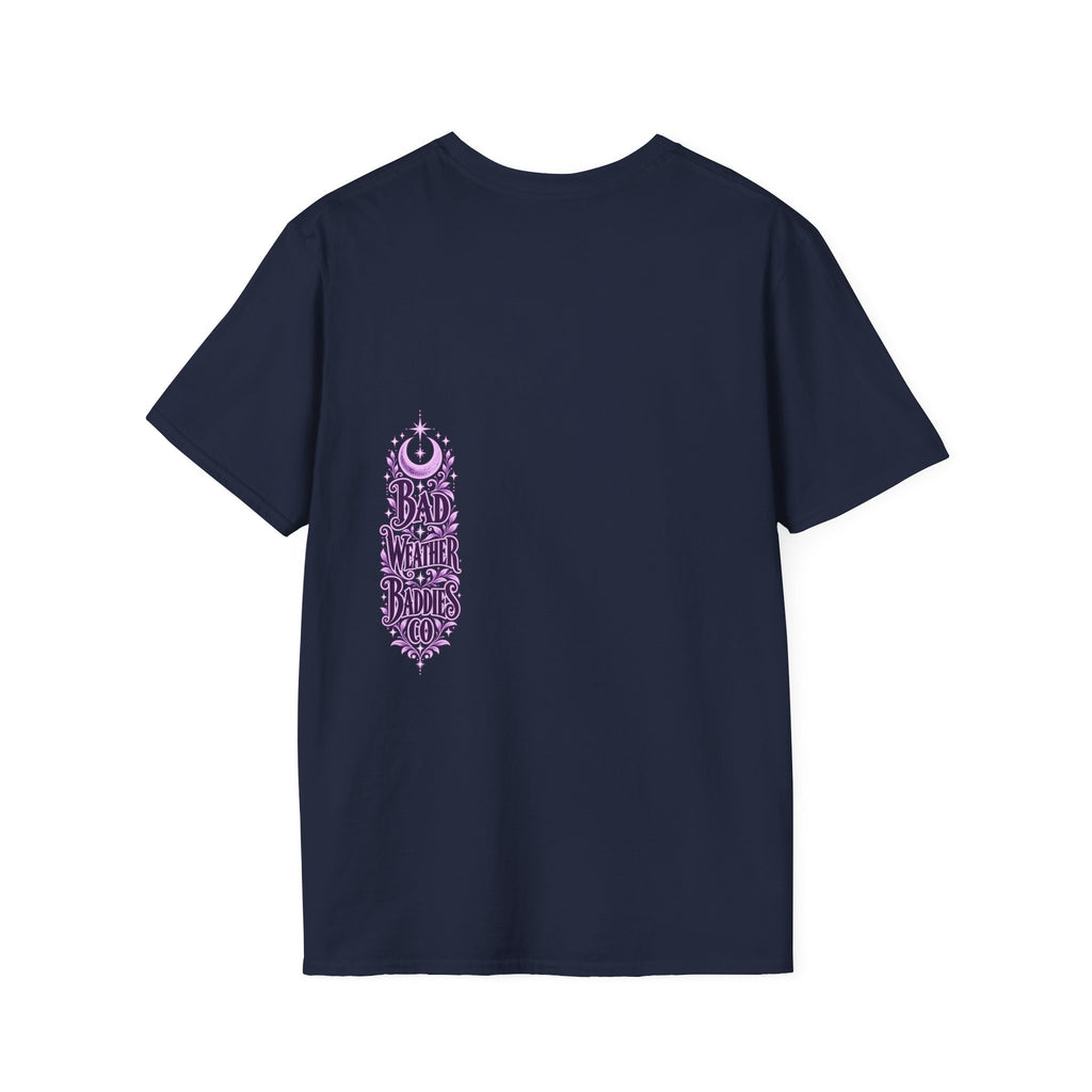 Spooky Mama Halloween Tee With Cute Ghosts Bats And Lavender Details