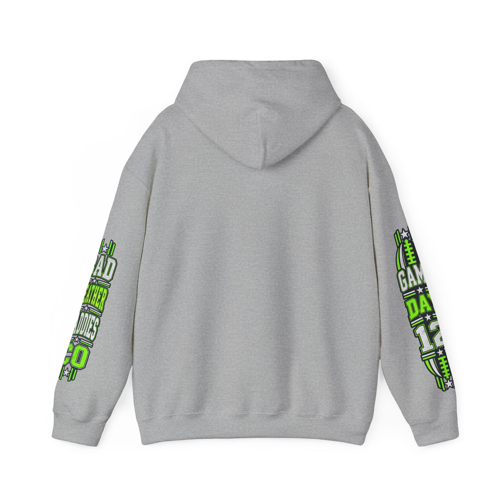Hoodie - Out of 10 I’m a 12 Football Game Day Dad Hooded Sweatshirt