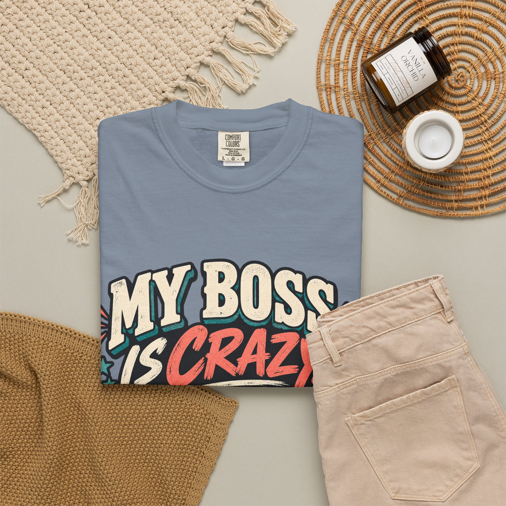 Funny My Boss Is Crazy Plot Twist Its Me Entrepreneur T Shirt